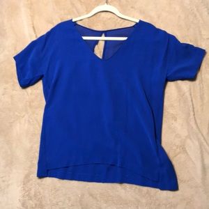 Royal blue top